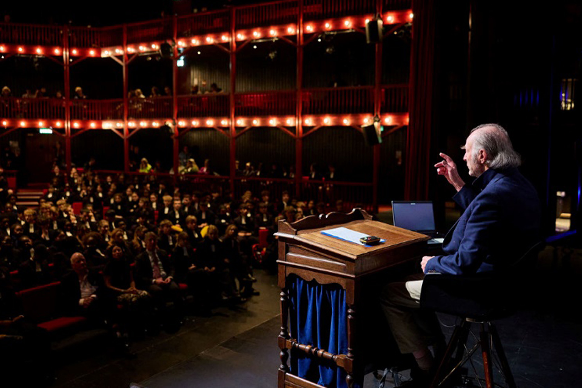 The World's Greatest Living Explorer Talks At Christ's Hospital School