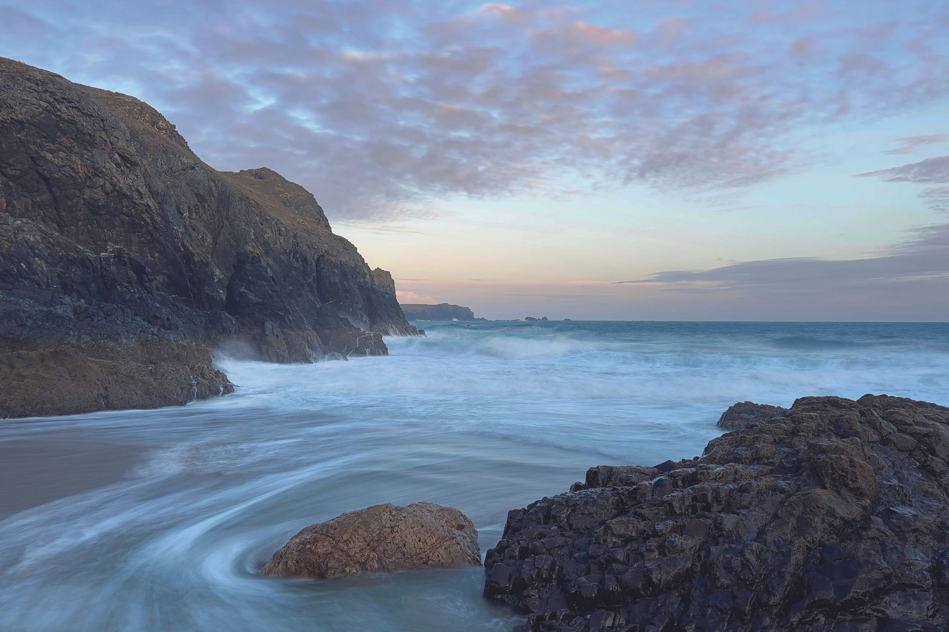 Lizard Peninsula at sunrise