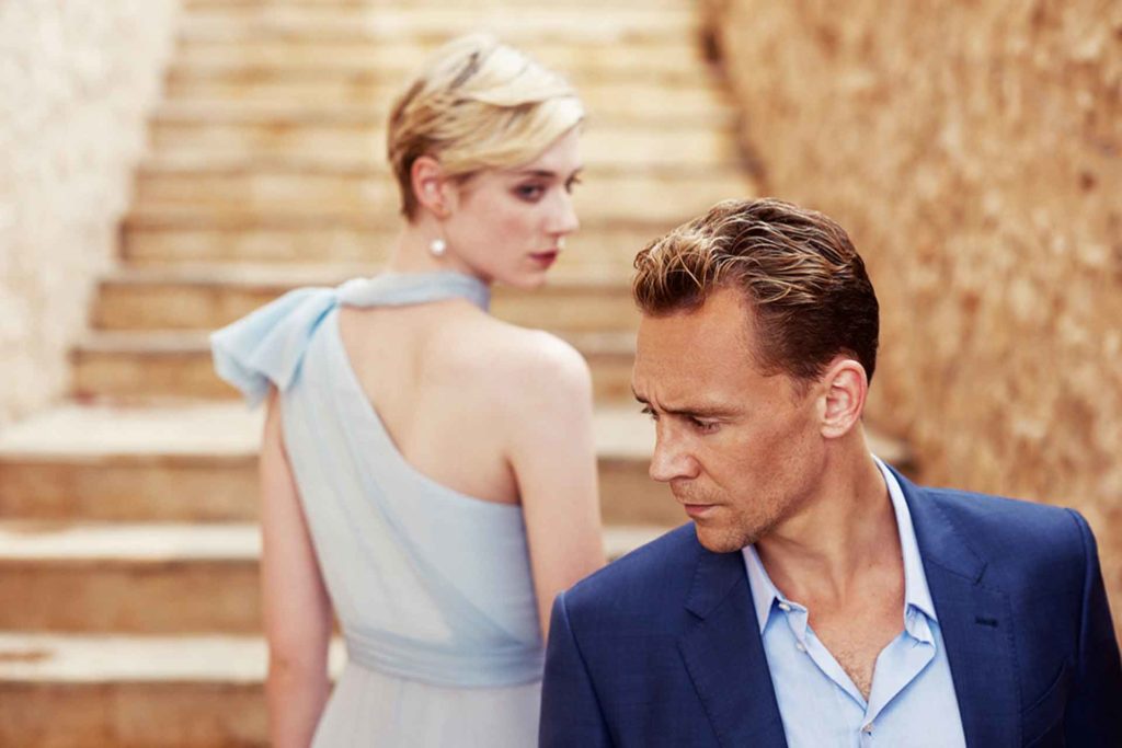 Tom Hiddleston and Elizabeth Debicki in The Night Manager