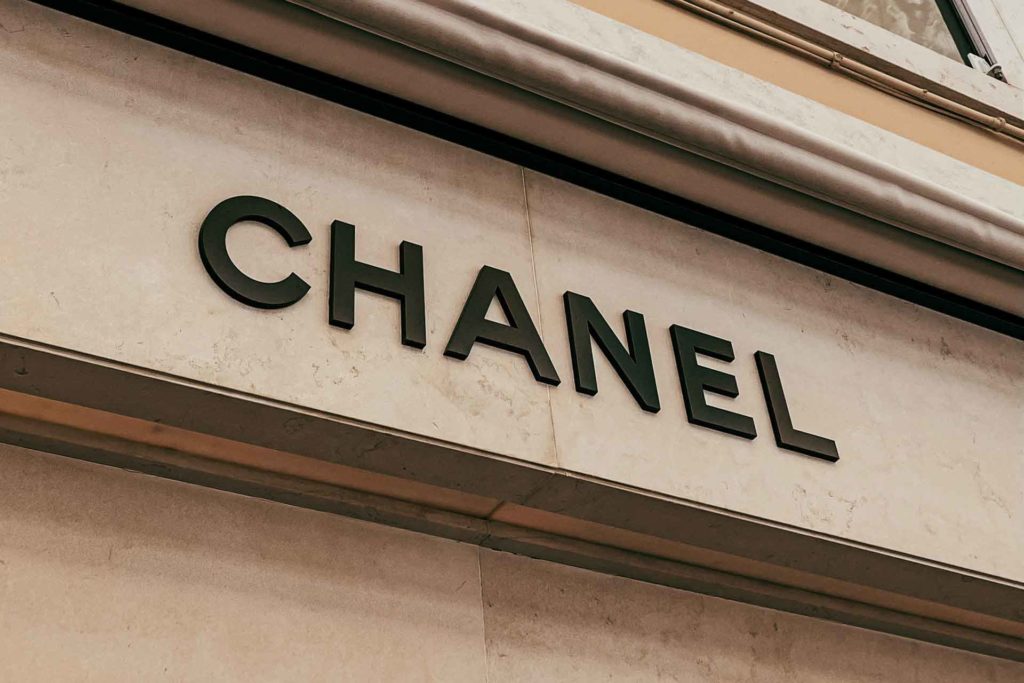 Chanel shopfront