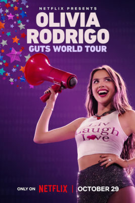 Olivia Rodrigo GUTS World Tour poster