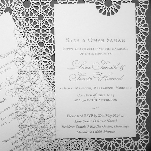 Wedding invite