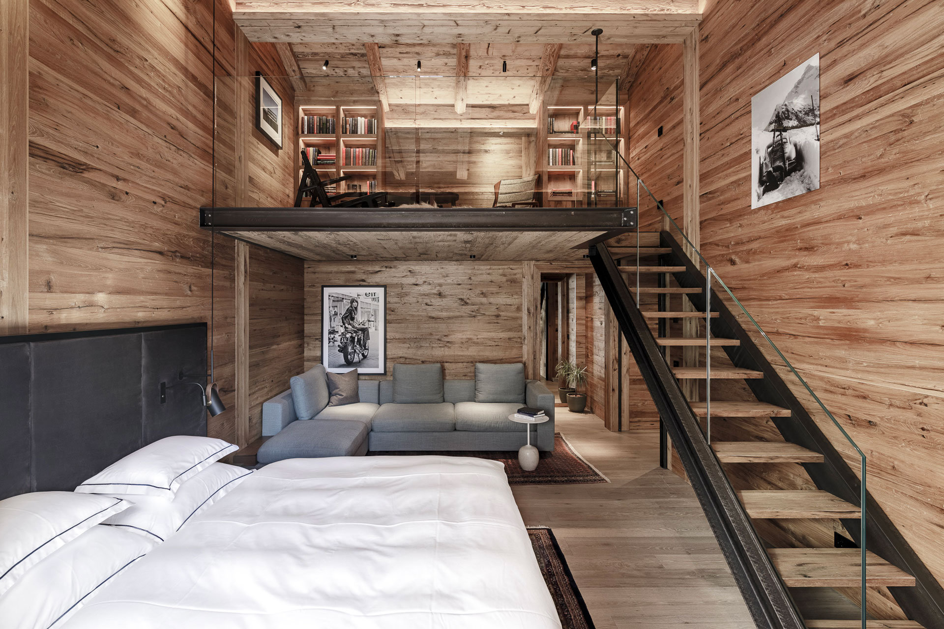 Bedroom at the Arula Chalet
