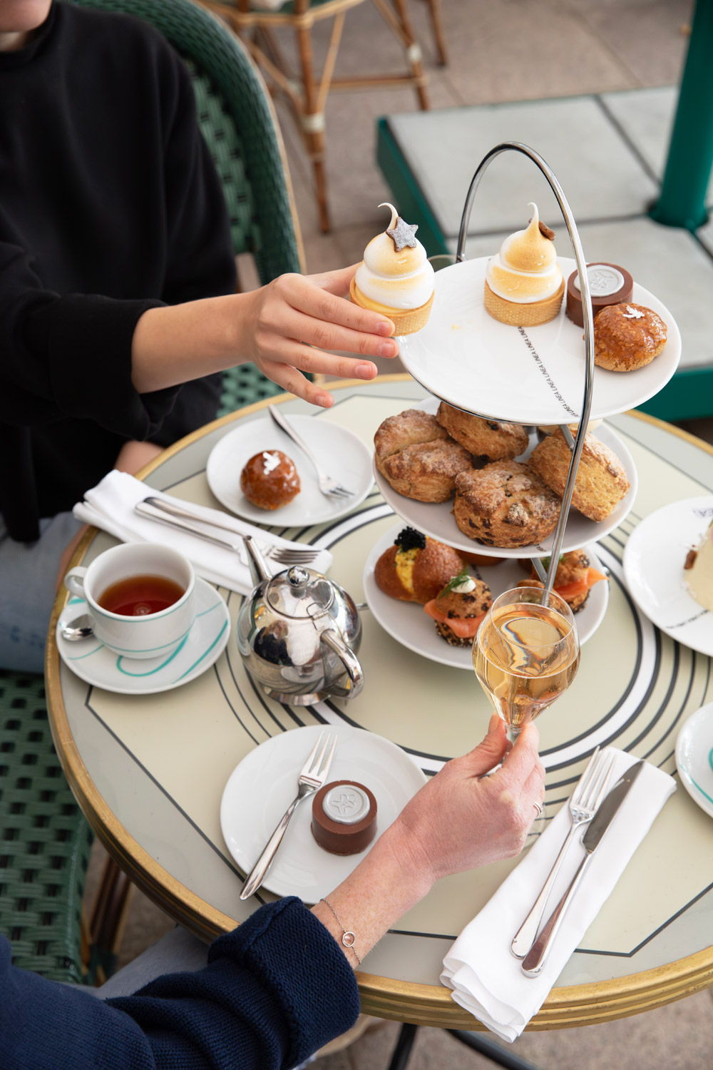 Afternoon tea at Cafe Linea