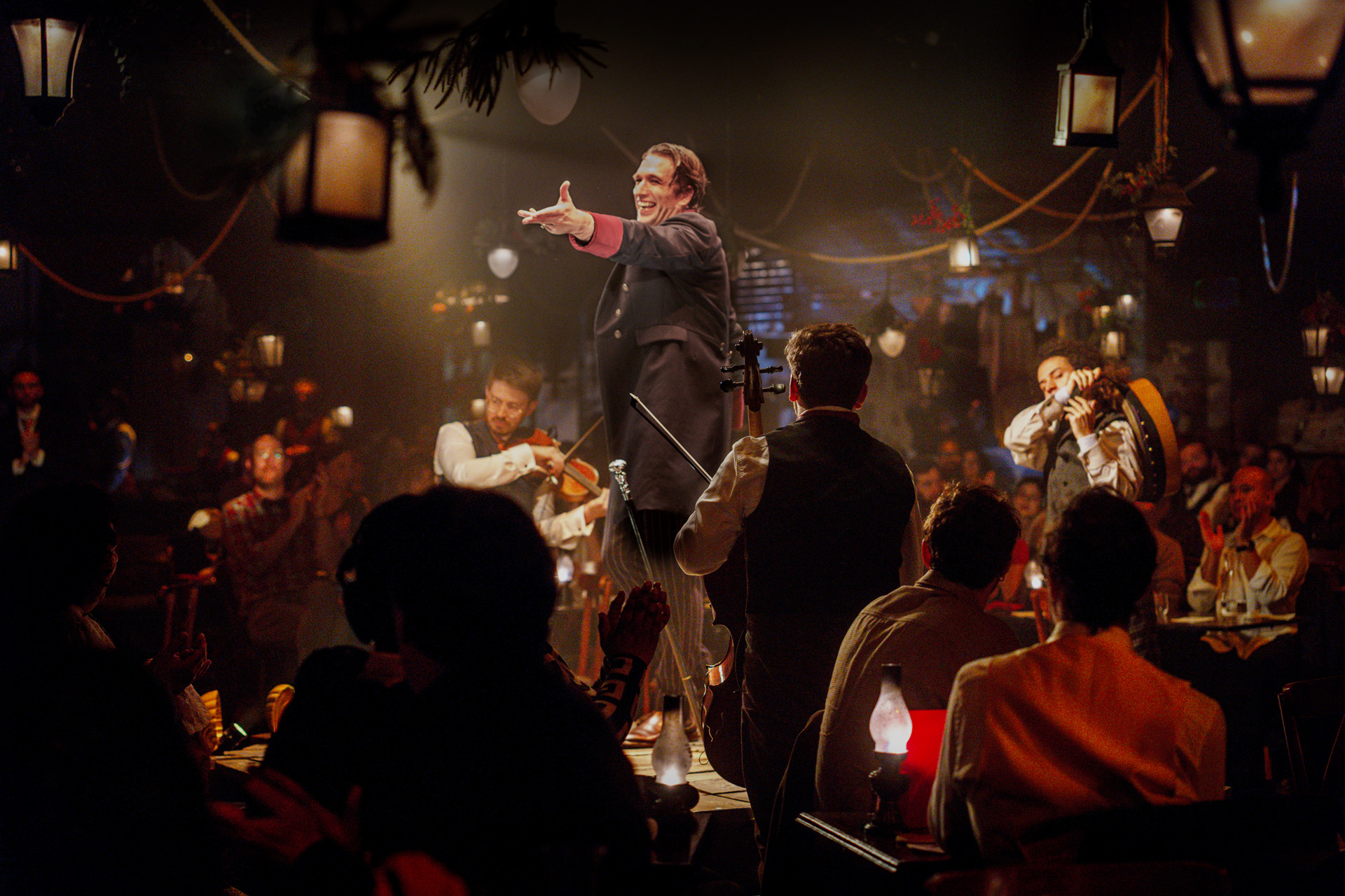 David Alwyn as Charles Dickens in The Great Christmas Feast