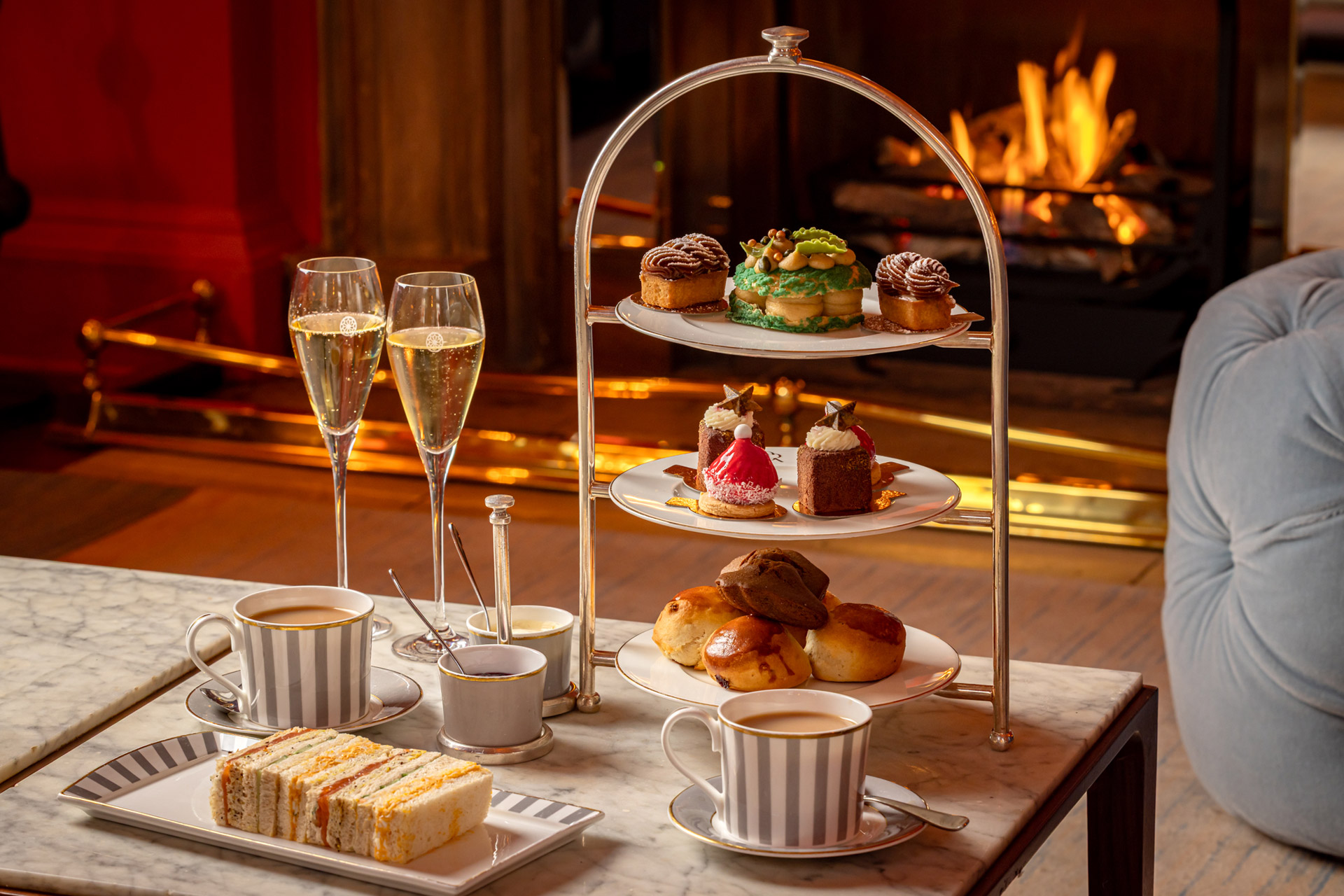 Christmas afternoon tea at The Coral Room