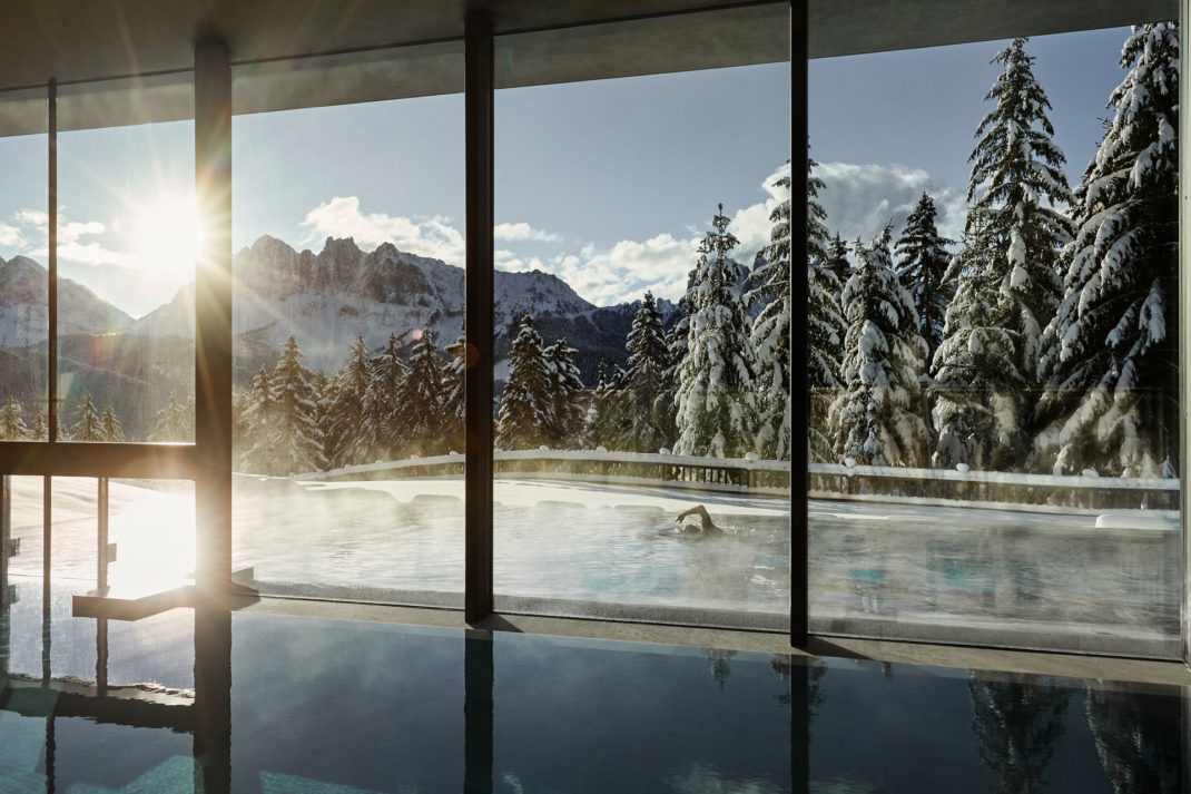 Spa pool at FORESTIS