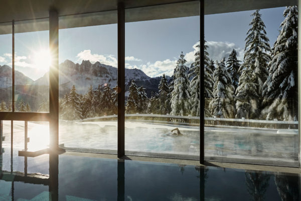 Spa pool at FORESTIS