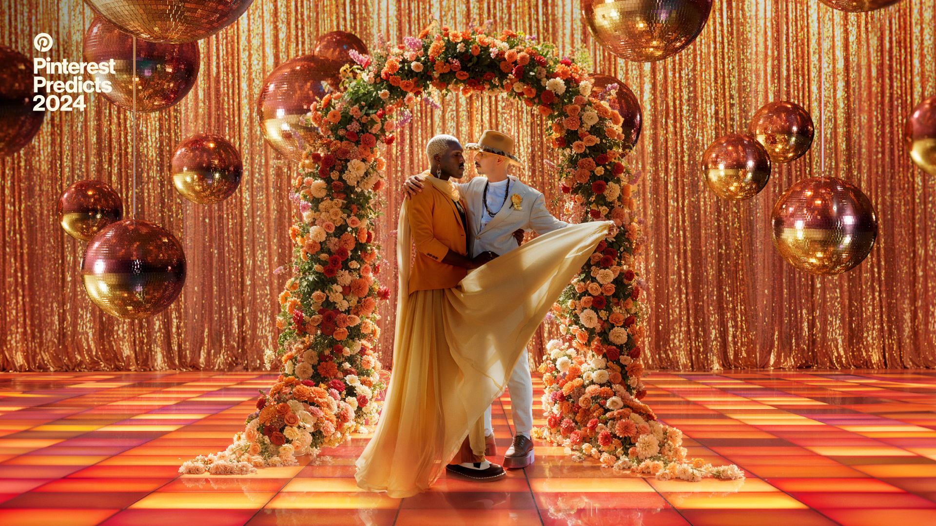 Orange wedding