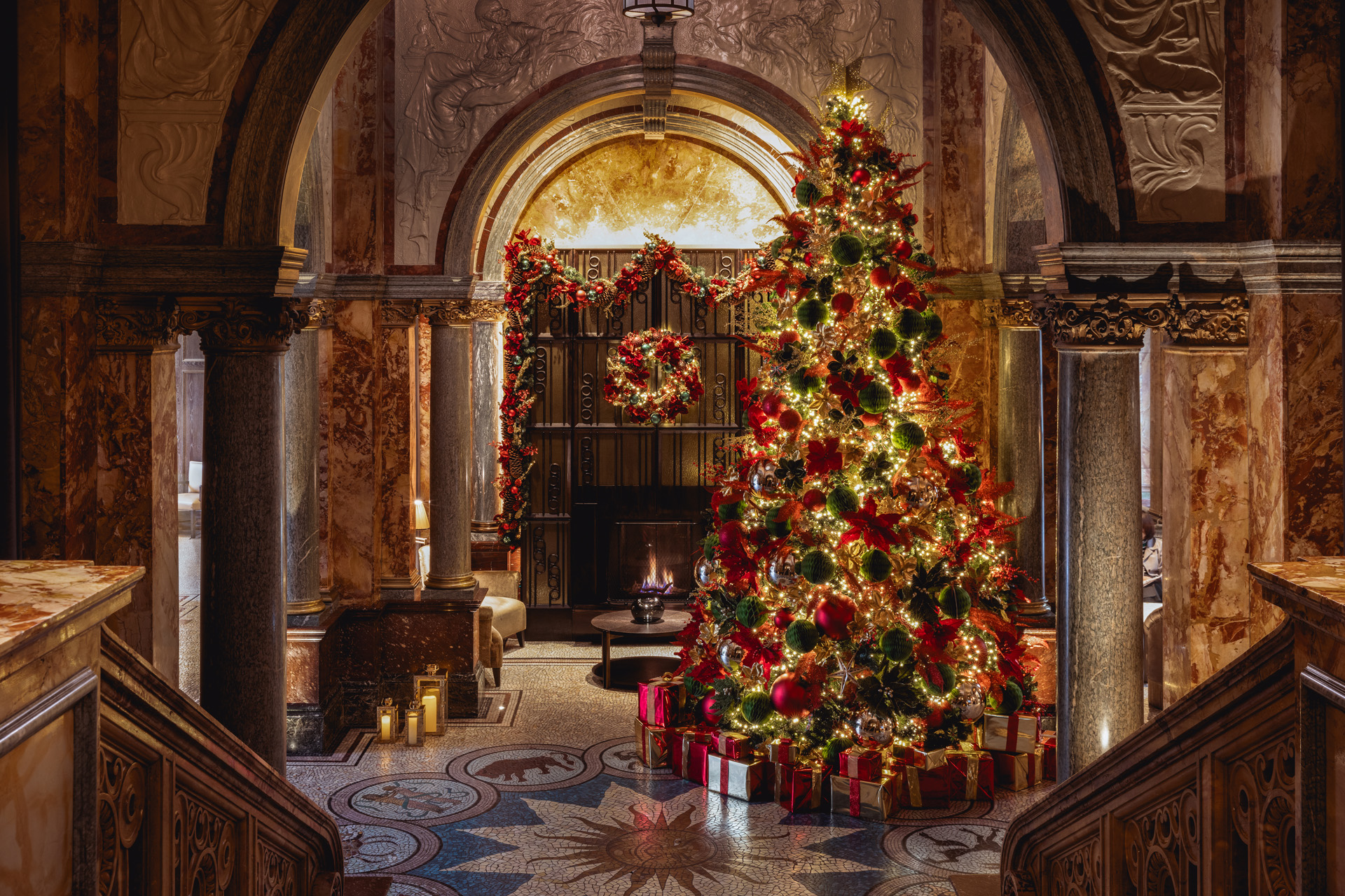 Kimpton Fitzroy Christmas tree