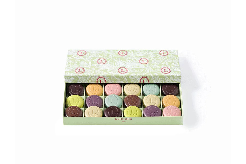 Box of macarons