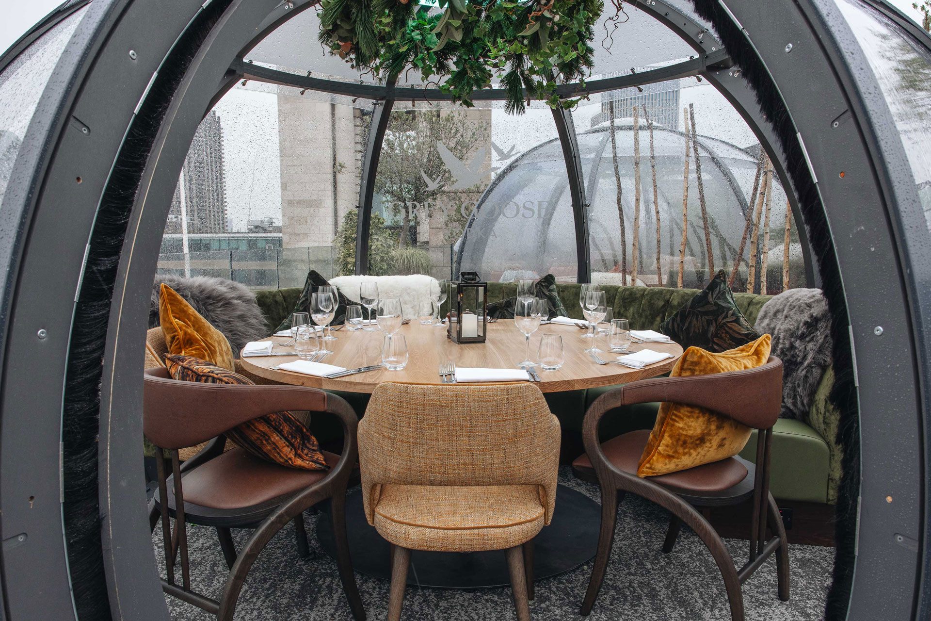 Aviary’s Rooftop Igloos: Private Dining With A Twist