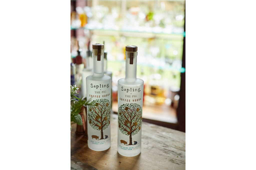 Sapling x THE PIG Coffee Vodka