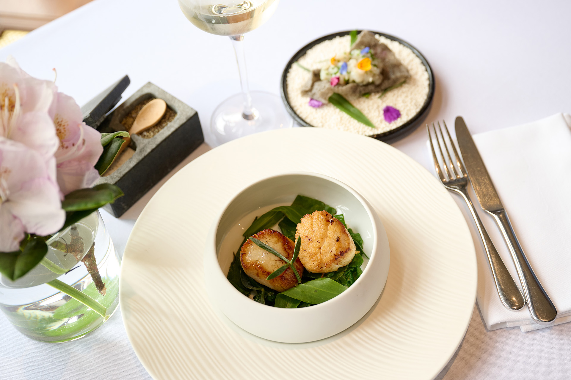 Scallops at Murrayshall