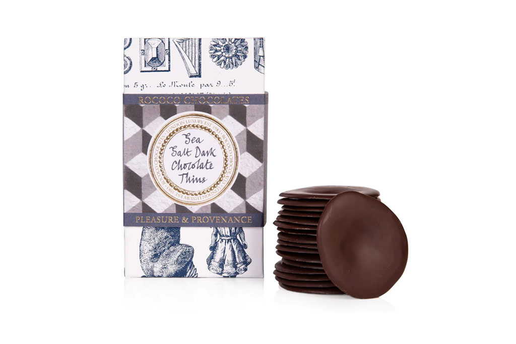 Rococo Sea Salt Dark Chocolate Thins