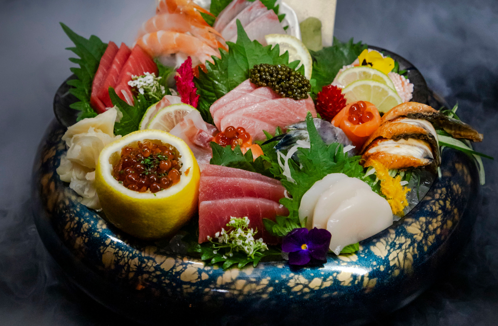 sashimi platter