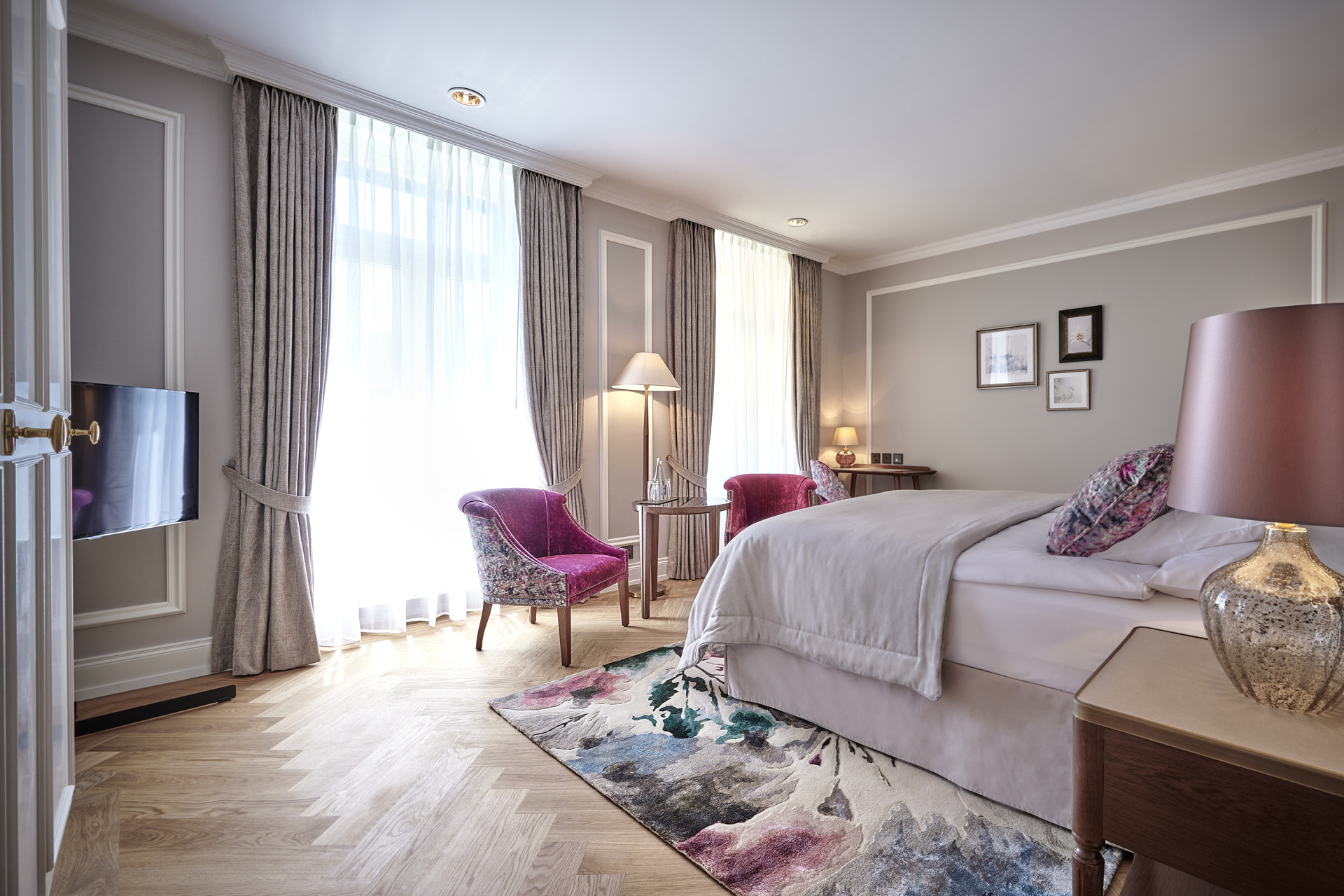 Deluxe Double Room at the Victoria-Jungfrau Grand Hotel & Spa