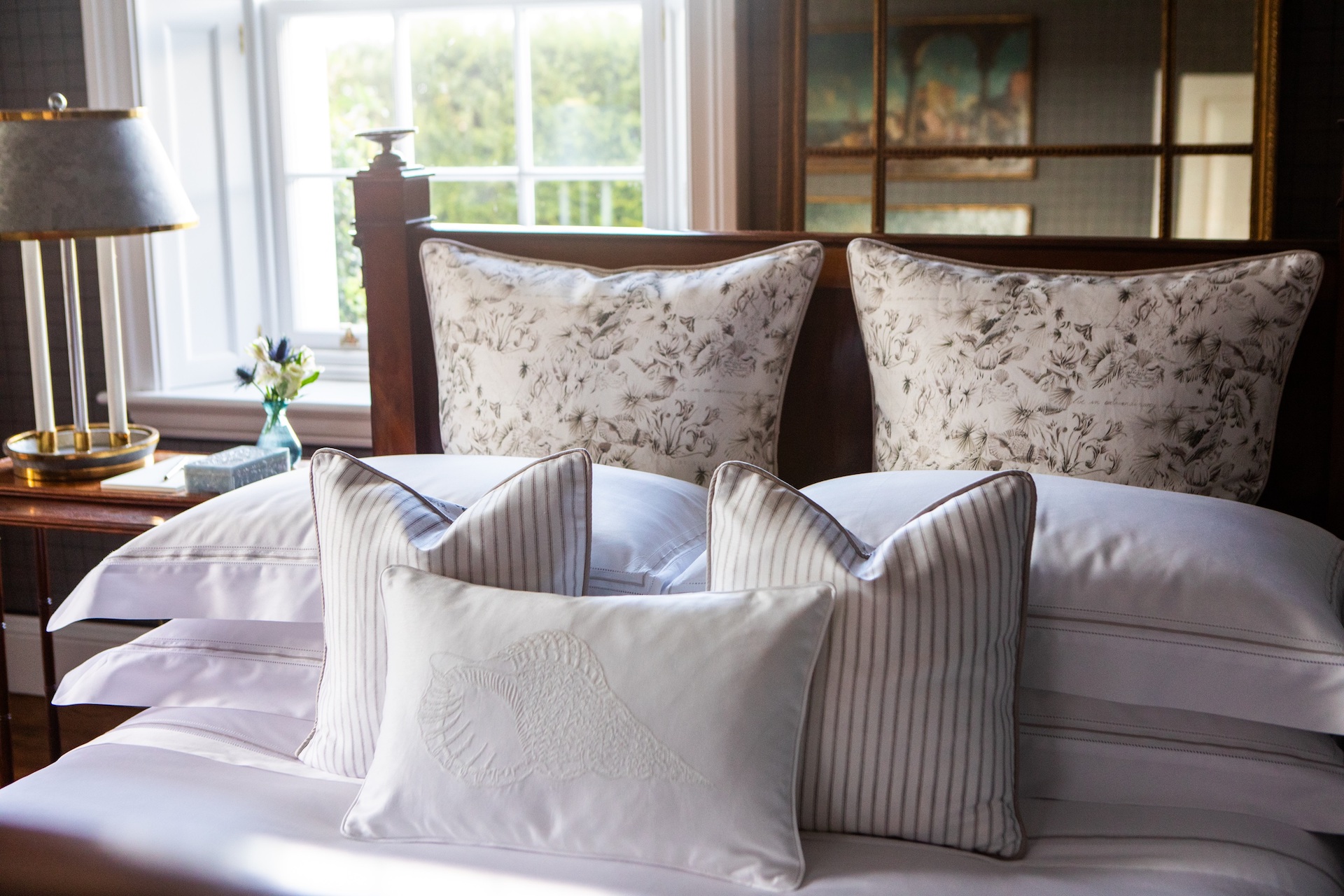 Bedlinen by India Hicks for Heirlooms Linens