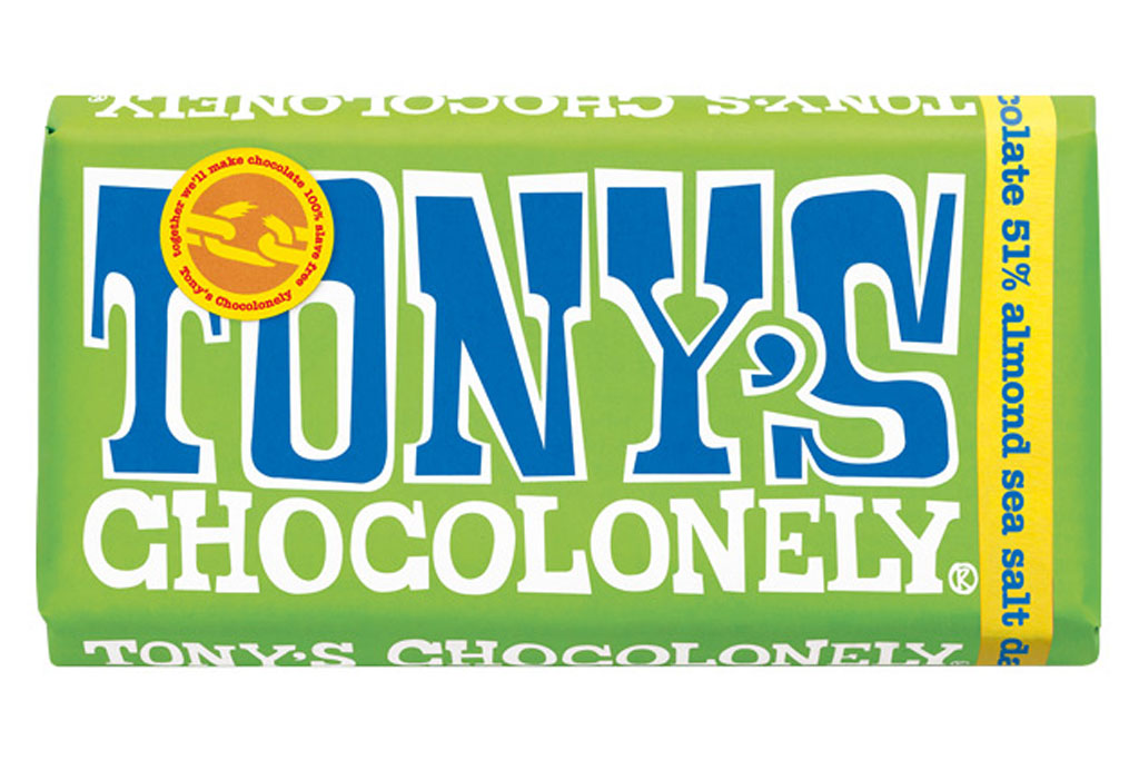 Tony’s Chocolonely Dark Almond Sea Salt