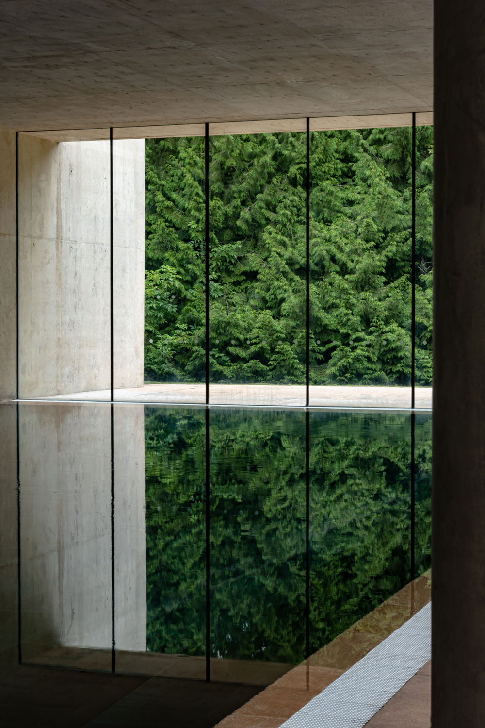 Indoor spa pool at Cowley Manor Experimental