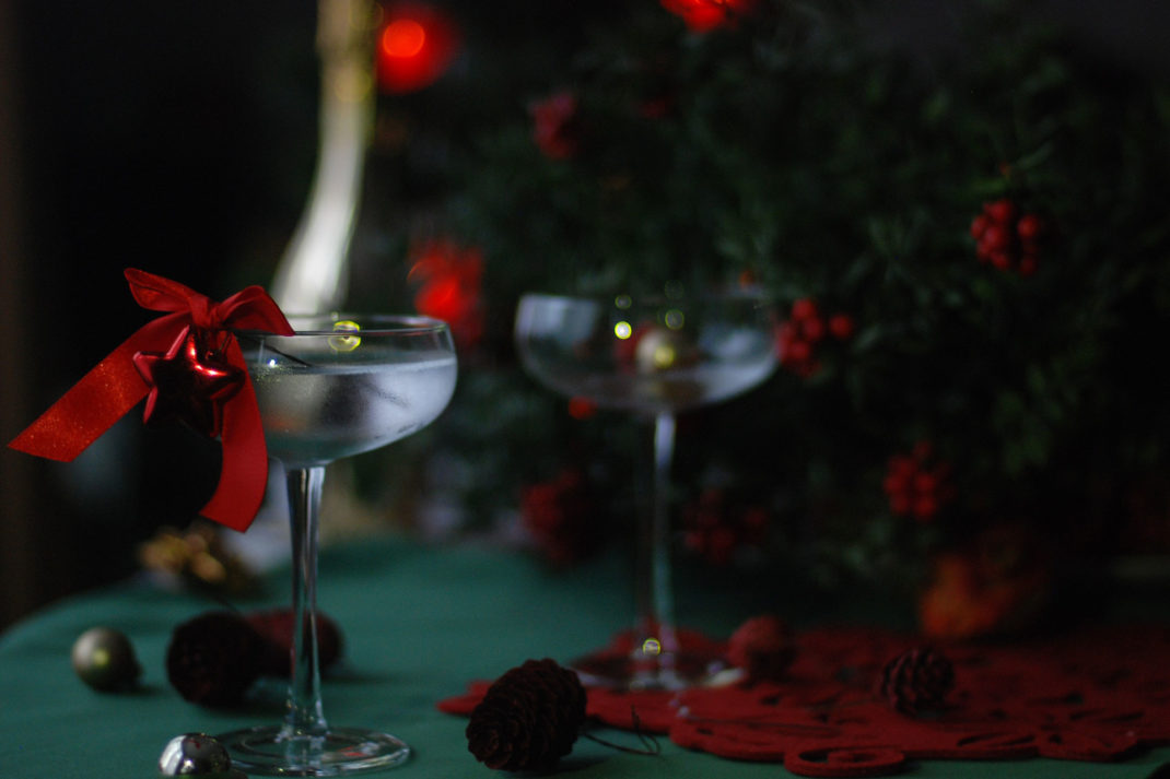 Festive cocktail