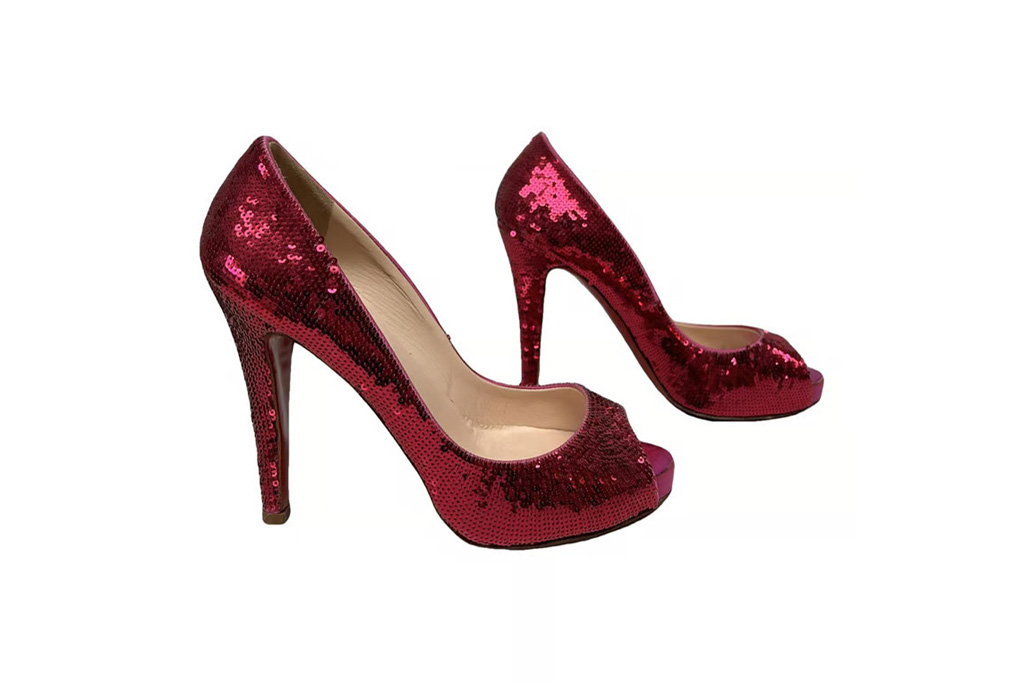 Christian Louboutin Glitter Heels