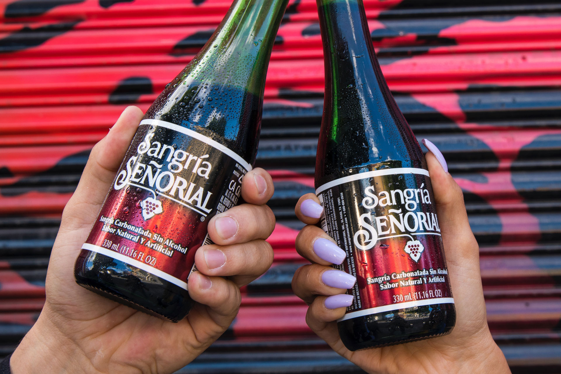 Non-alcoholic sangria