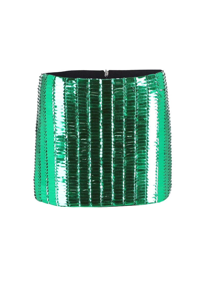 Green skirt