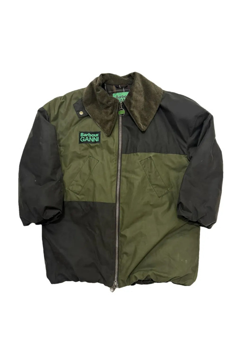 Barbour x Ganni coat