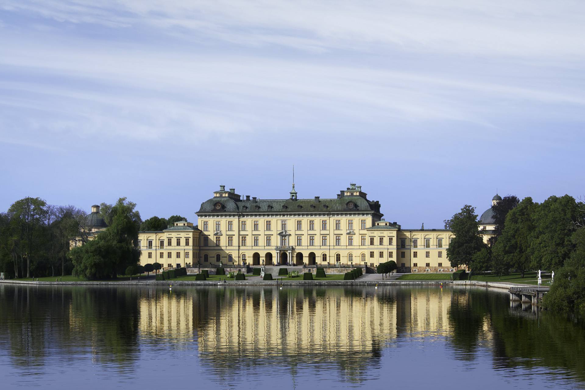 Drottningholm Palace, Stockholm, the private residence of the Swedish royal family