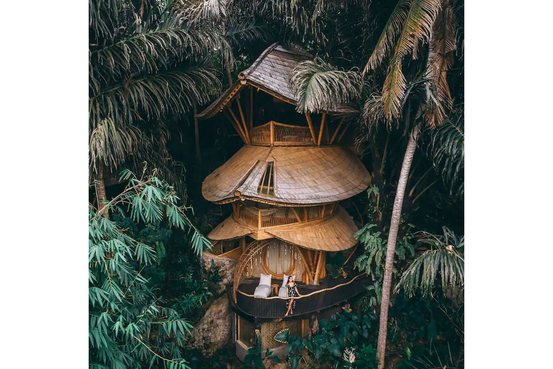 Eco bamboo house in Bali