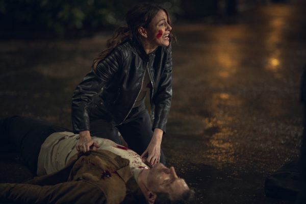 Richard Armitage as Joe, Michelle Keegan as Maya in Fool Me Once