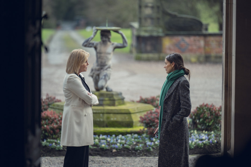 Joanne Lumley as Judith, Michelle Keegan as Maya in Fool Me Once