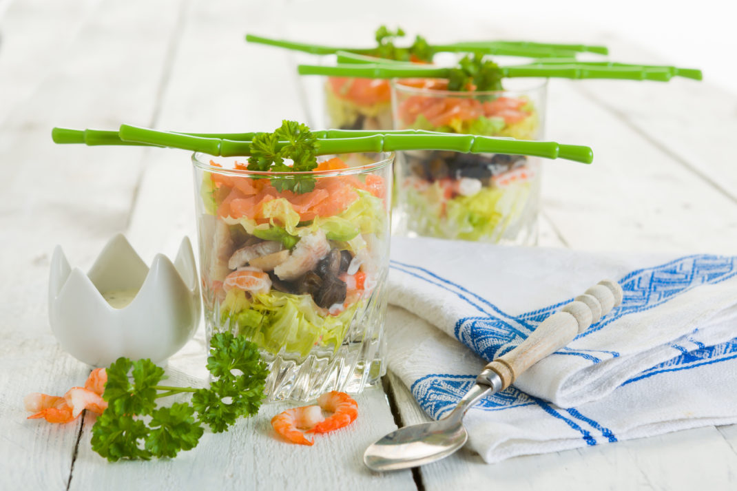 Savoury trifle