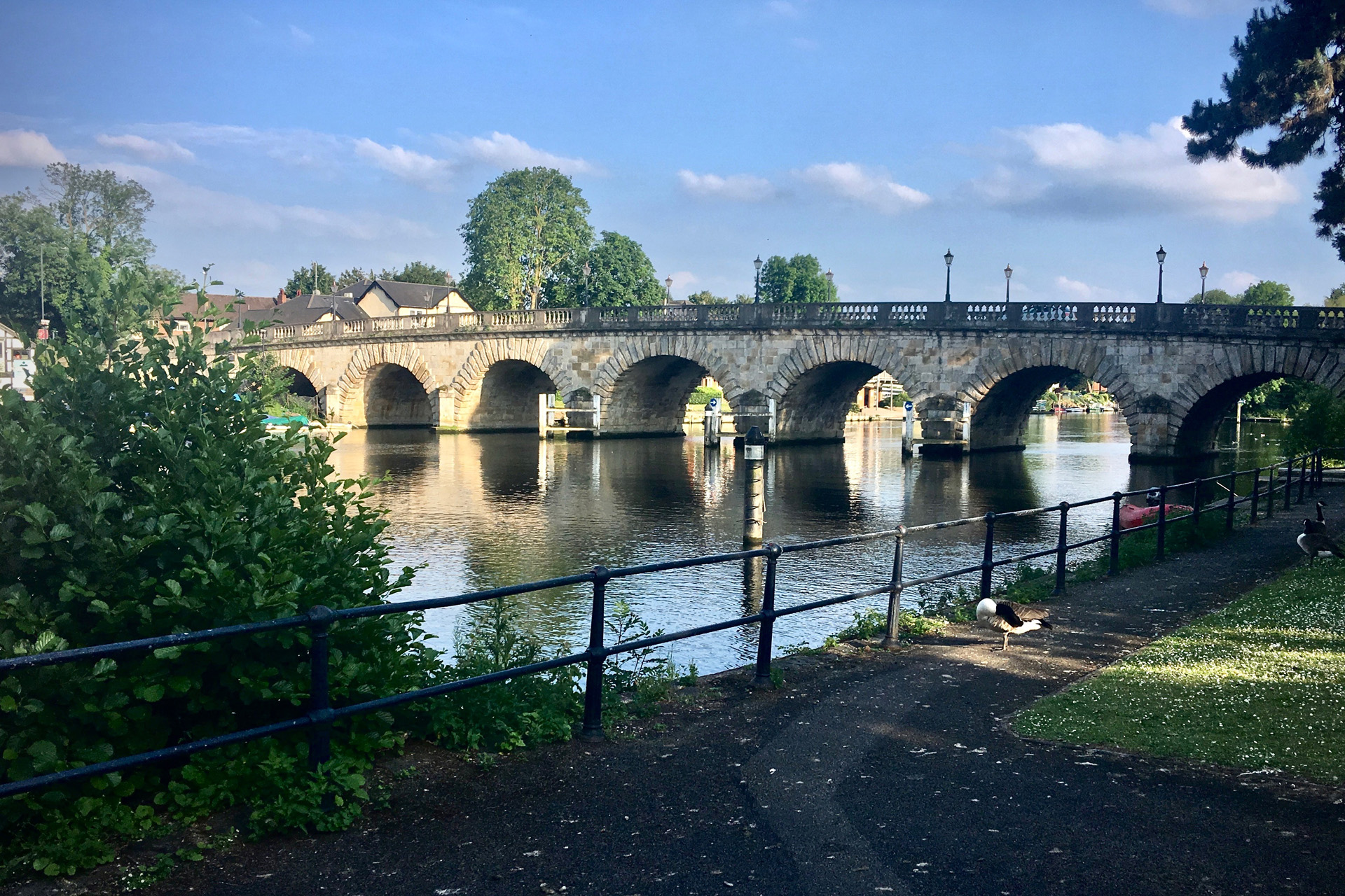 Maidenhead is a new town attracting commuters to London