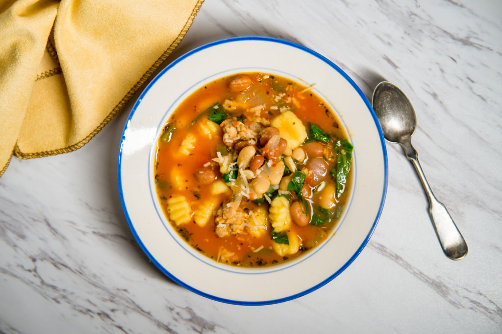 Tuscan chicken soup