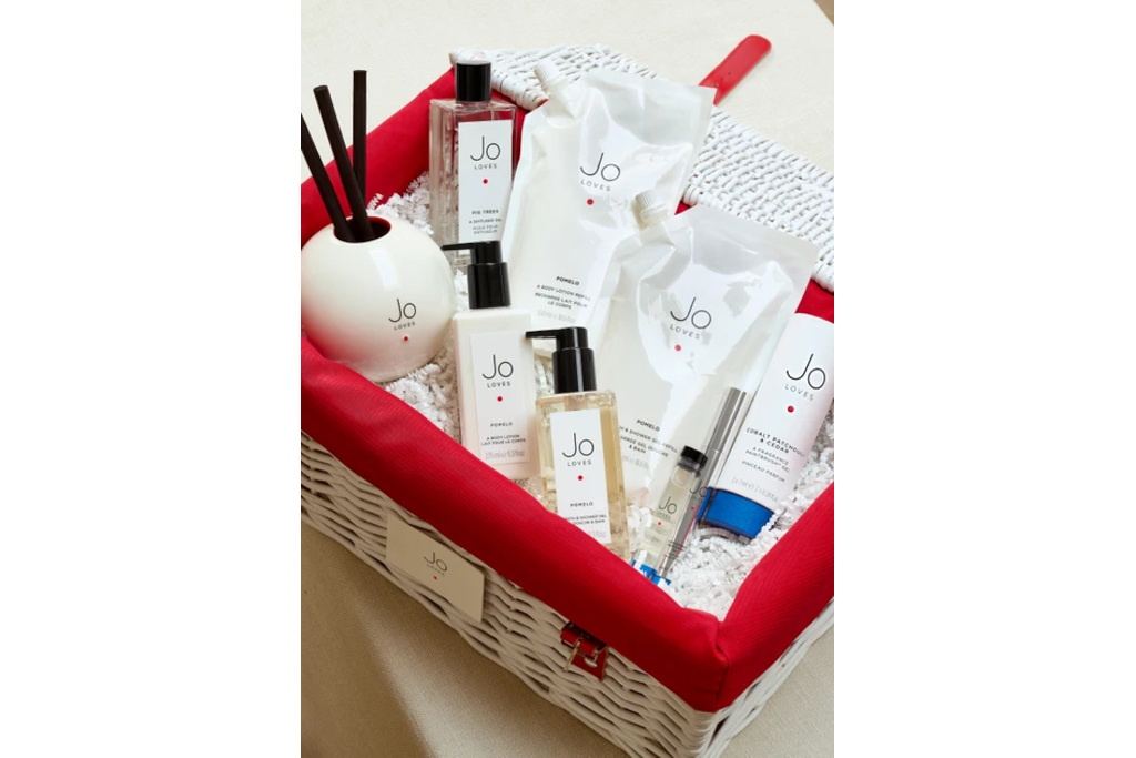 Jo Loves products in basket