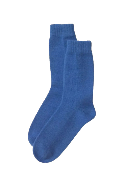 Blue socks