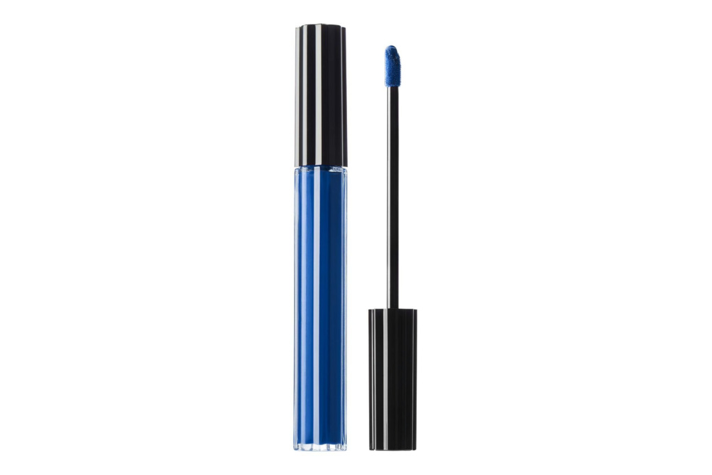 Blue liquid lipstick bottle | knight blue makeup
