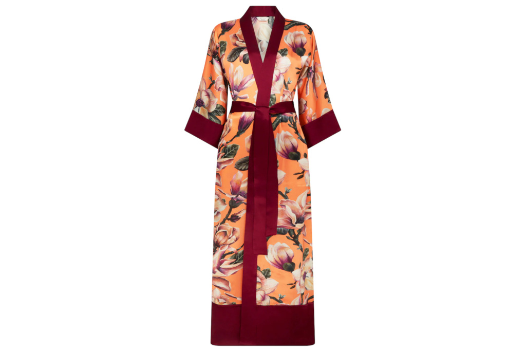 Peach robe