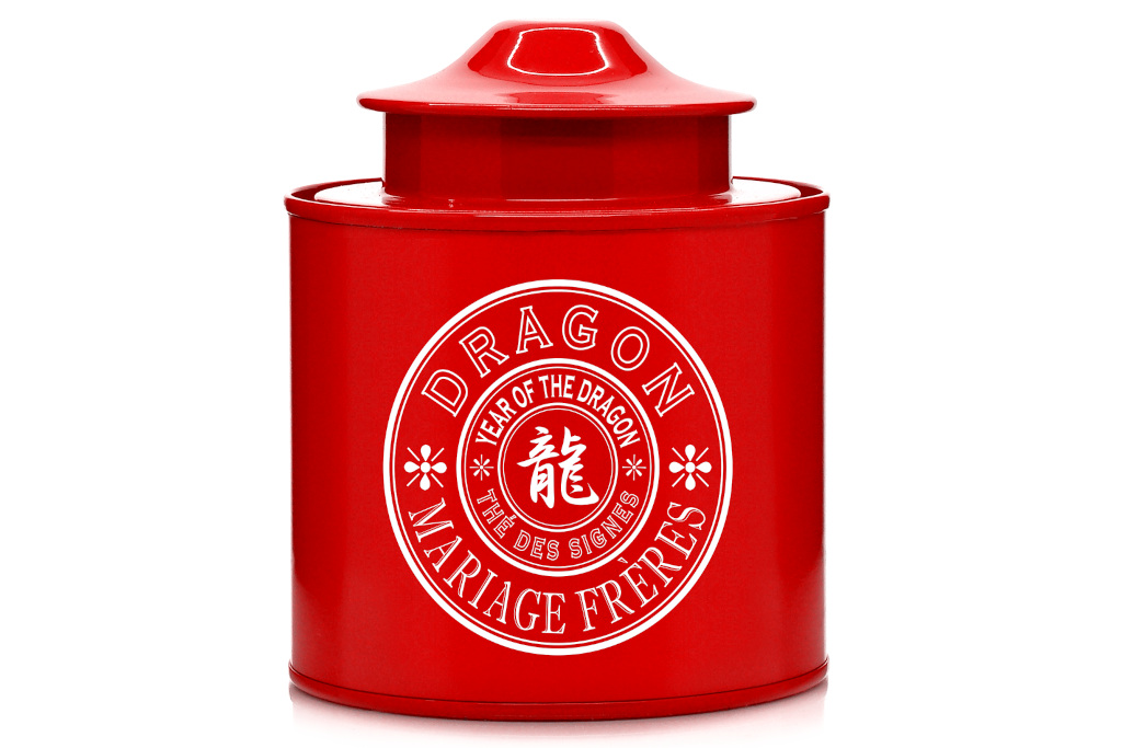 Red tea tub