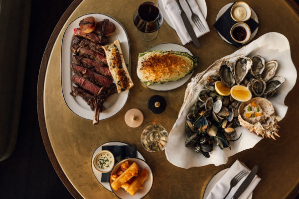 Seafood and steak at Pearly Cow restaurant in Brighton