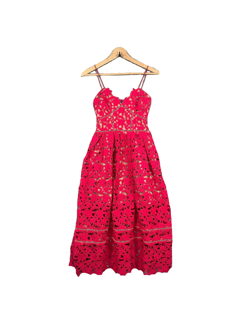 Pink party dress