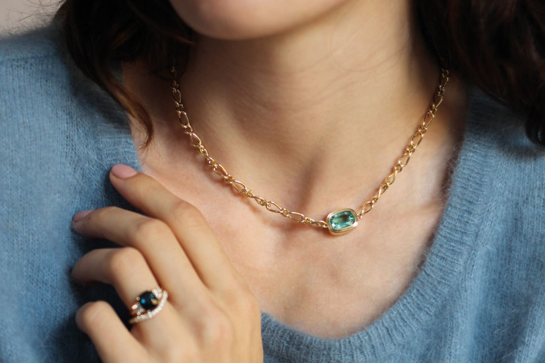 Jewellery and ring by Sophie Breitmeyer