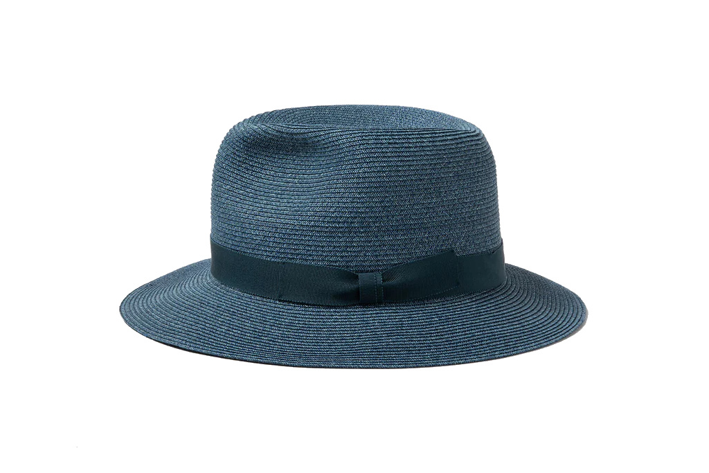 Blue hat