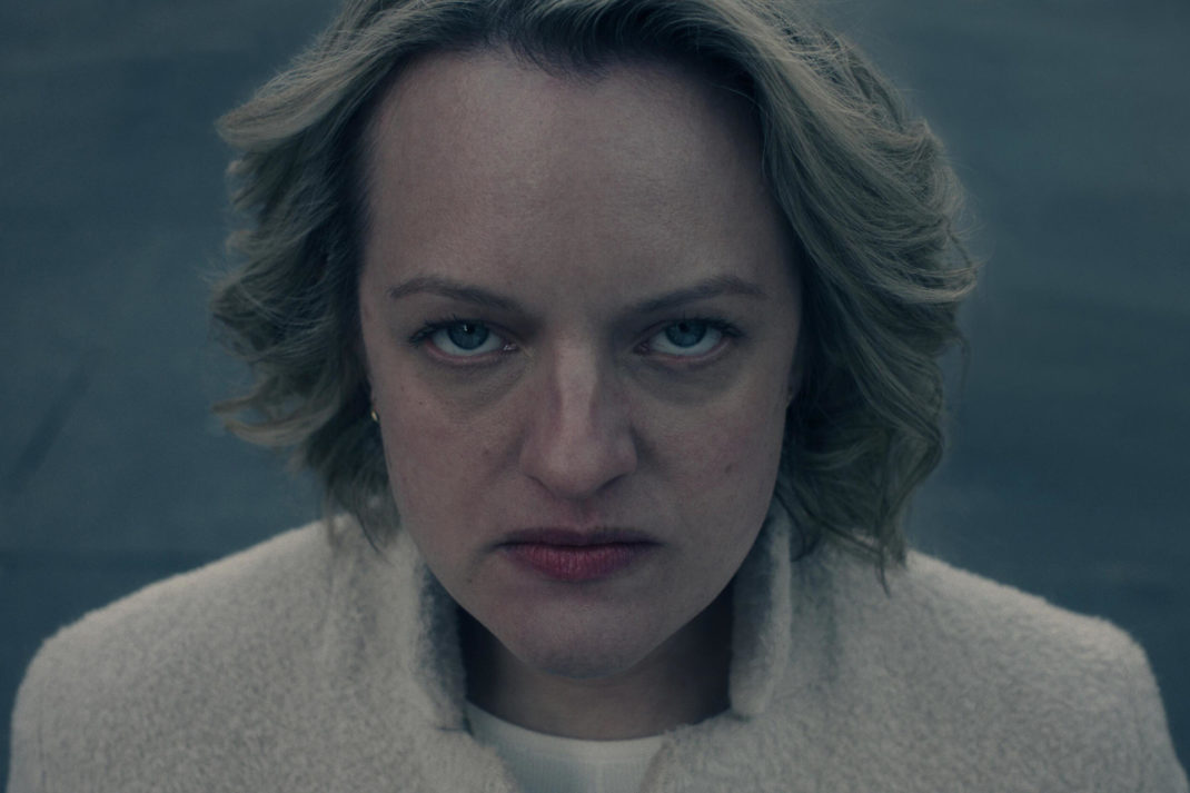 Elizabeth Moss as June Osborne in The Handmaid's Tale