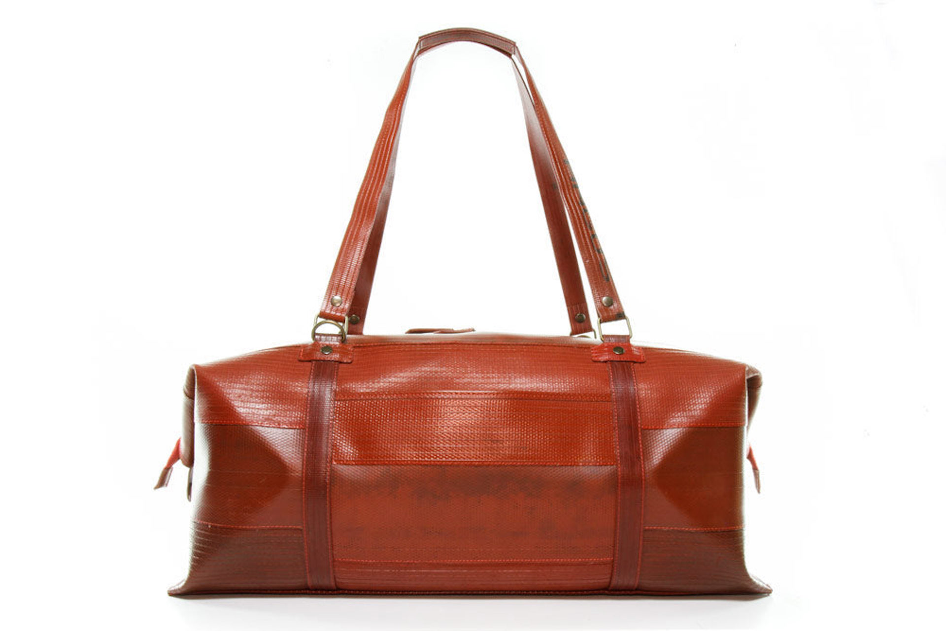 Elvis & Kresse weekend bag in red