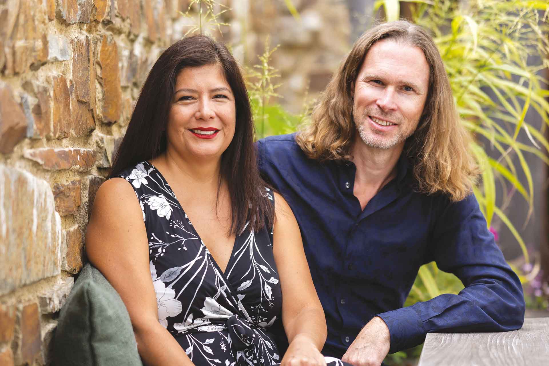 Michael Birch and his wife Xochi.