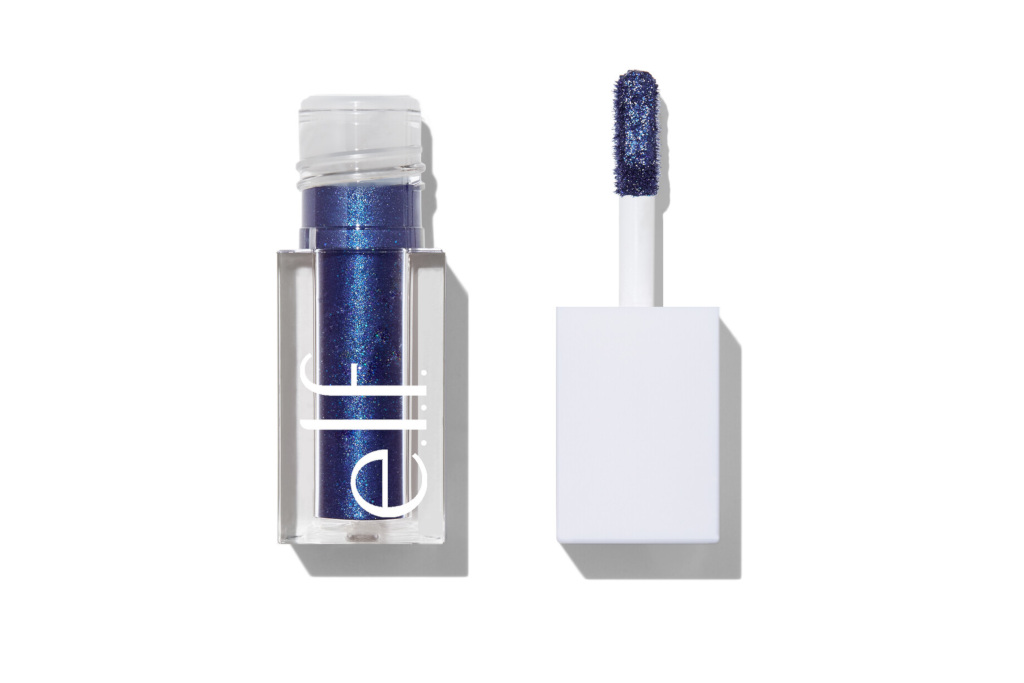 Glittery gel eyeshadow