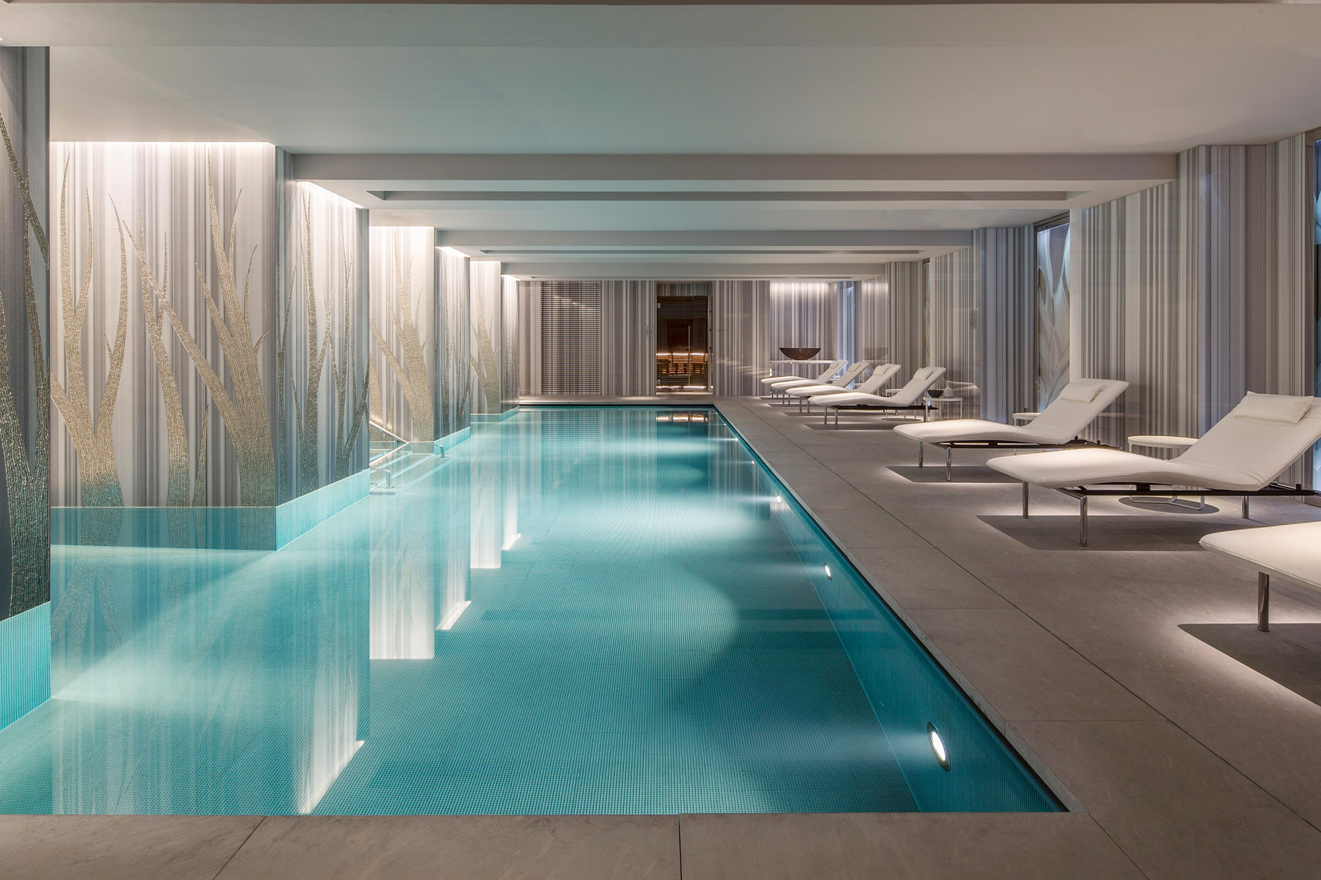 Indoor spa pool at Four Seasons Trinity Square